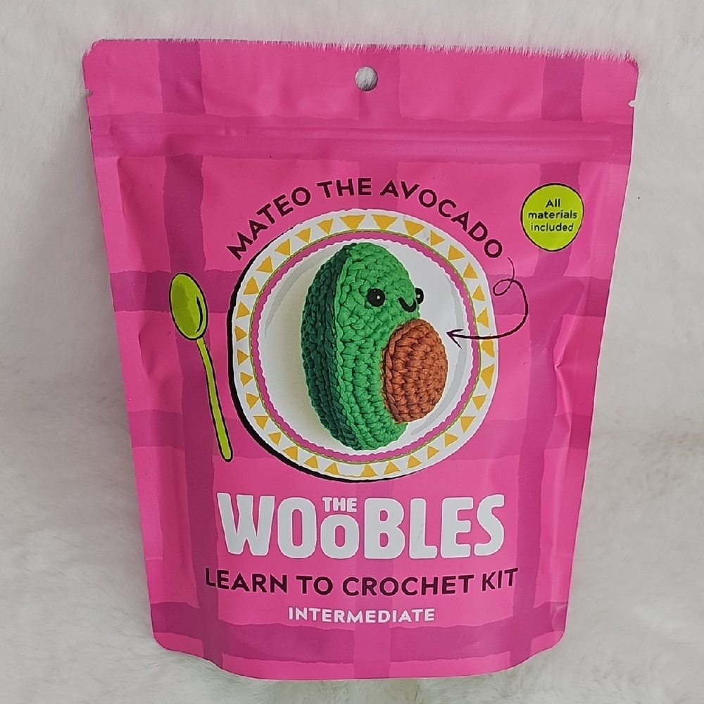 The Woobles Mateo The Avacado Crochet Kit